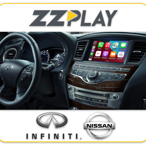 ZZ2 IT2-INF-Q70 Wireless CarPlay/Android Auto and Cameras Input for Select 2014-2019 Infiniti QX60 and Q70